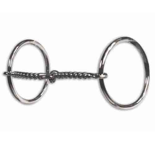 Professional's Choice Brittany Pozzi O Ring Twisted Wire Snaffle Bit Tack - Bits, Spurs & Curbs Professional's Choice   