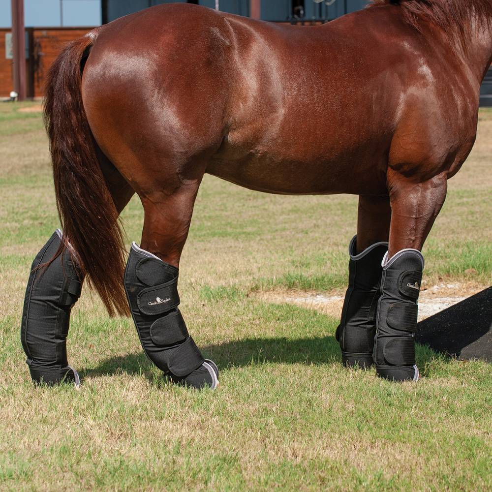 Classic Equine Shipping Boots Tack - Leg Protection - Rehab & Travel Classic Equine Medium  