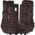 Classic Equine - Legacy 2 4-Packs Tack - Leg Protection - Splint Boots Classic Equine Black Leopard Large 