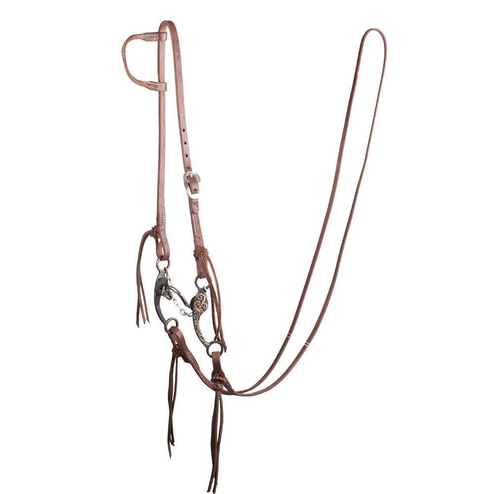 Patrick Smith One Ear Port Mouth Rig Tack - Headstalls - One Ear Patrick Smith   