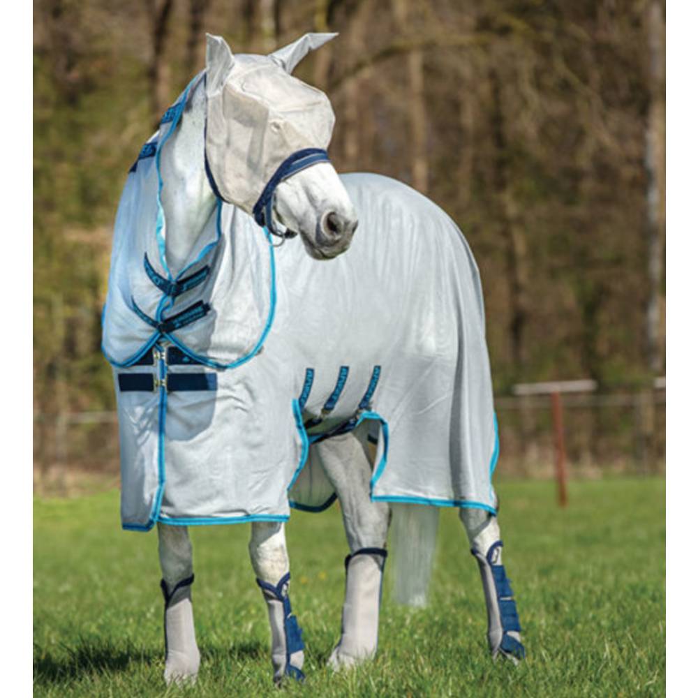 Horseware Amigo Bug Buster Sheet with No-Fly Zone (No fill) FARM & RANCH - Animal Care - Equine - Fly & Insect Control - Fly Masks & Sheets Horseware   