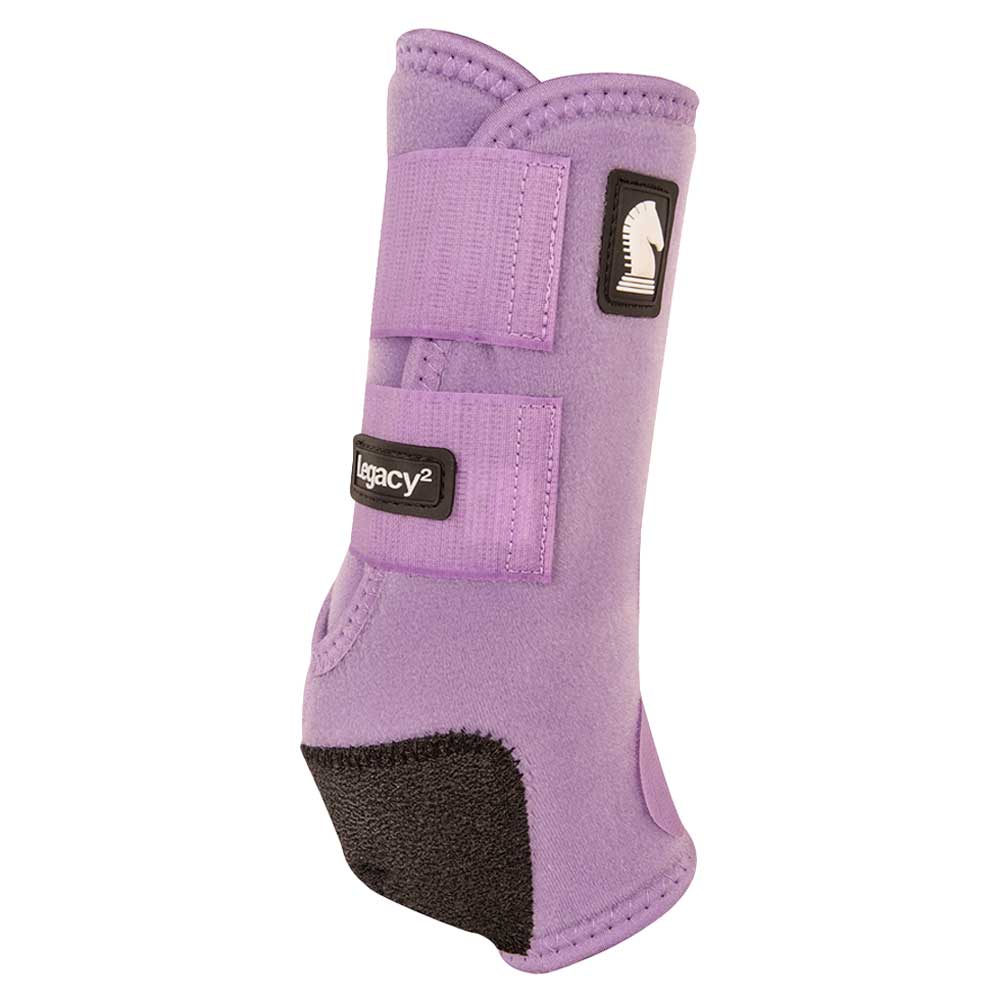 Classic Equine - Legacy 2 Boots Hinds Tack - Leg Protection - Splint Boots Classic Equine Lavender S 