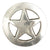 Silver Star Concho Tack - Conchos & Hardware - Conchos Teskey's Add wood screw adapter 1" 