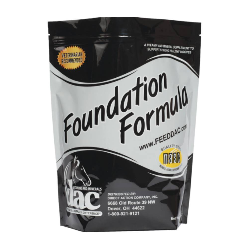 Foundation Formula FARM & RANCH - Animal Care - Equine - Supplements - Vitamins & Minerals DAC 5lb  