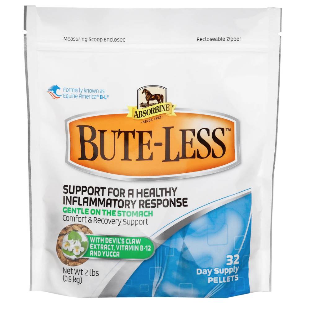 Bute-Less Pellets FARM & RANCH - Animal Care - Equine - Supplements - Calming Absorbine 32 Days  