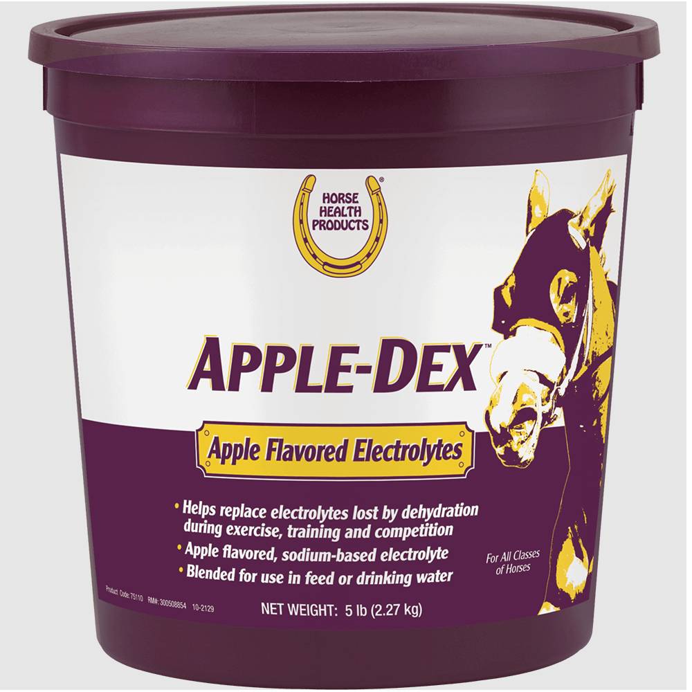Apple-Dex FARM & RANCH - Animal Care - Equine - Supplements - Electrolytes Horse Health Products 5lb  