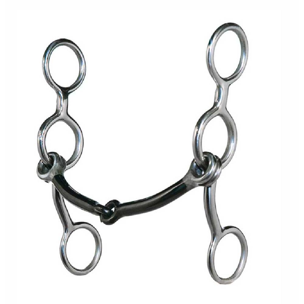 Metalab Junior Cow Horse Gag Bit Tack - Bits, Spurs & Curbs Metalab   
