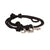 Mountain Rope Knotted Barrel Rein Tack - Cinches mustang Black  