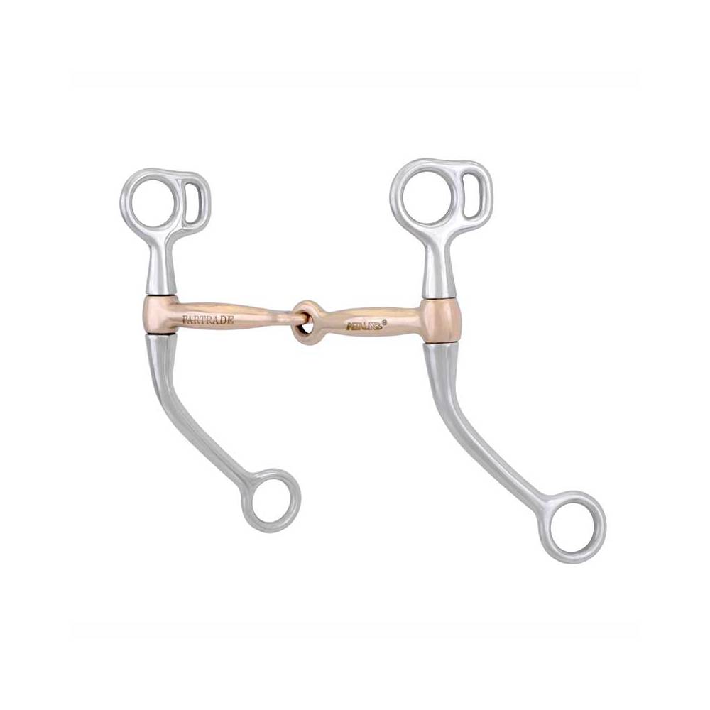 Copper Short Shank Snaffle Bit Tack - Bits, Spurs & Curbs Metalab   
