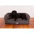 3 Dog EZ Wash Headrest Memory Foam Dog Bed With Fleece FARM & RANCH - Animal Care - Pets - Accessories - Kennels & Beds 3 Dog Pet Supply S Slate Monogram