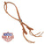 Patrick Smith One Ear Headstall With Pineapple Knot Tie Ends Tack - Headstalls - One Ear Patrick Smith Light Oil  