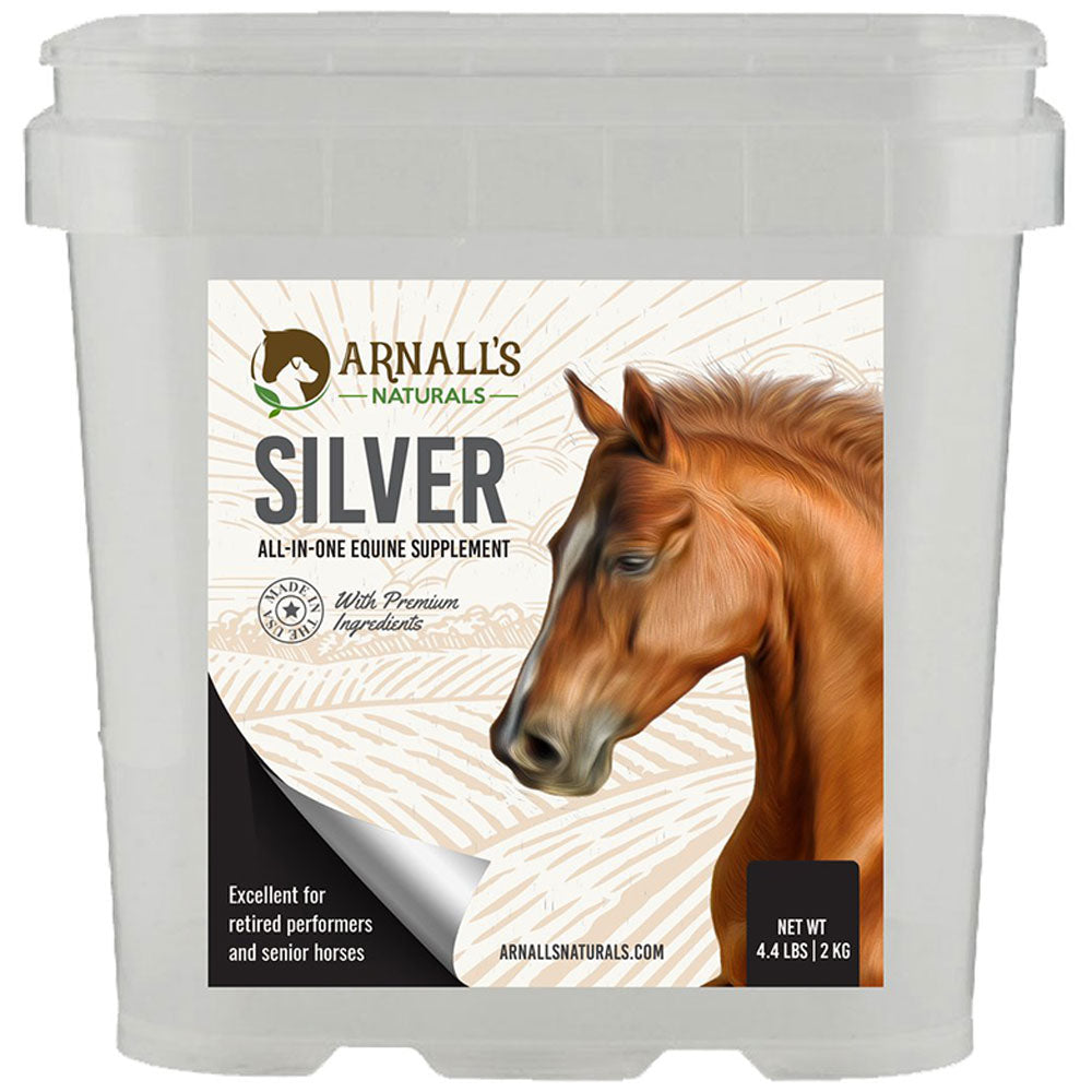 Arnall's Naturals Silver - Wellness & Maintenance for Mature Horses FARM & RANCH - Animal Care - Equine - Supplements - Vitamins & Minerals Arnall's Naturals   