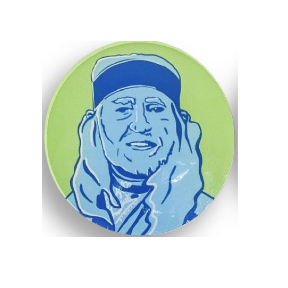 Willie Nelson Coaster HOME & GIFTS - Gifts Tart by Taylor   