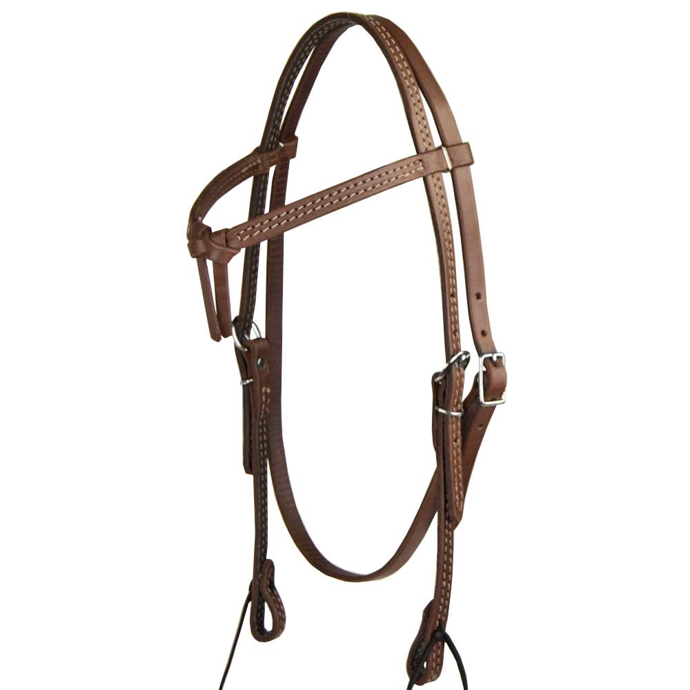 Teskey's Crossover Browband Headstall Tack - Headstalls - Browband Teskey's   