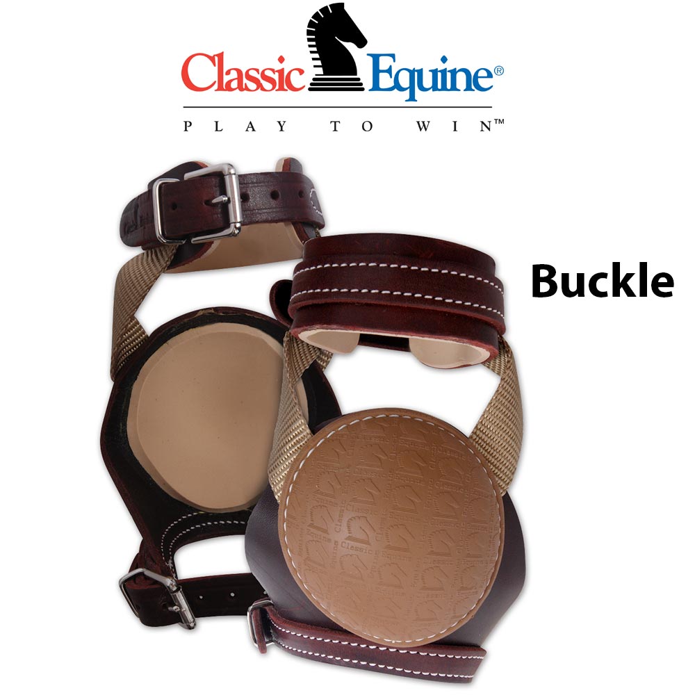 Classic Equine Leather Skid Boots Tack - Leg Protection Classic Equine   